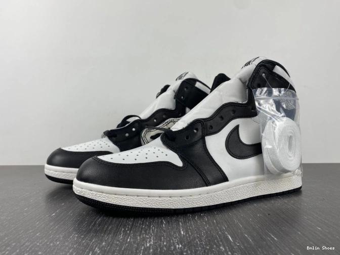 Bmlin Shoes Black BQ4422-001 Jordan 1 Retro 85 White High (2023) 0723